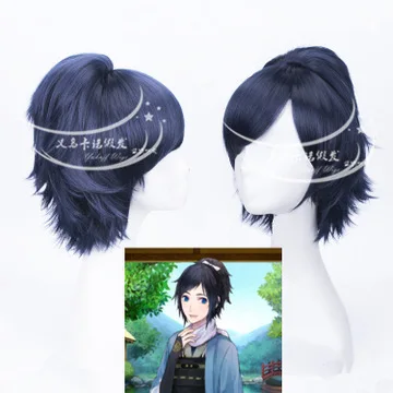 Аниме Touken Ranbu Online Kashuu Kiyomitsu кимоно платье Мужчины Женщины Coaplay парик костюм Топ Кендо брюки Повязка-шарф - Цвет: Yamatonokami