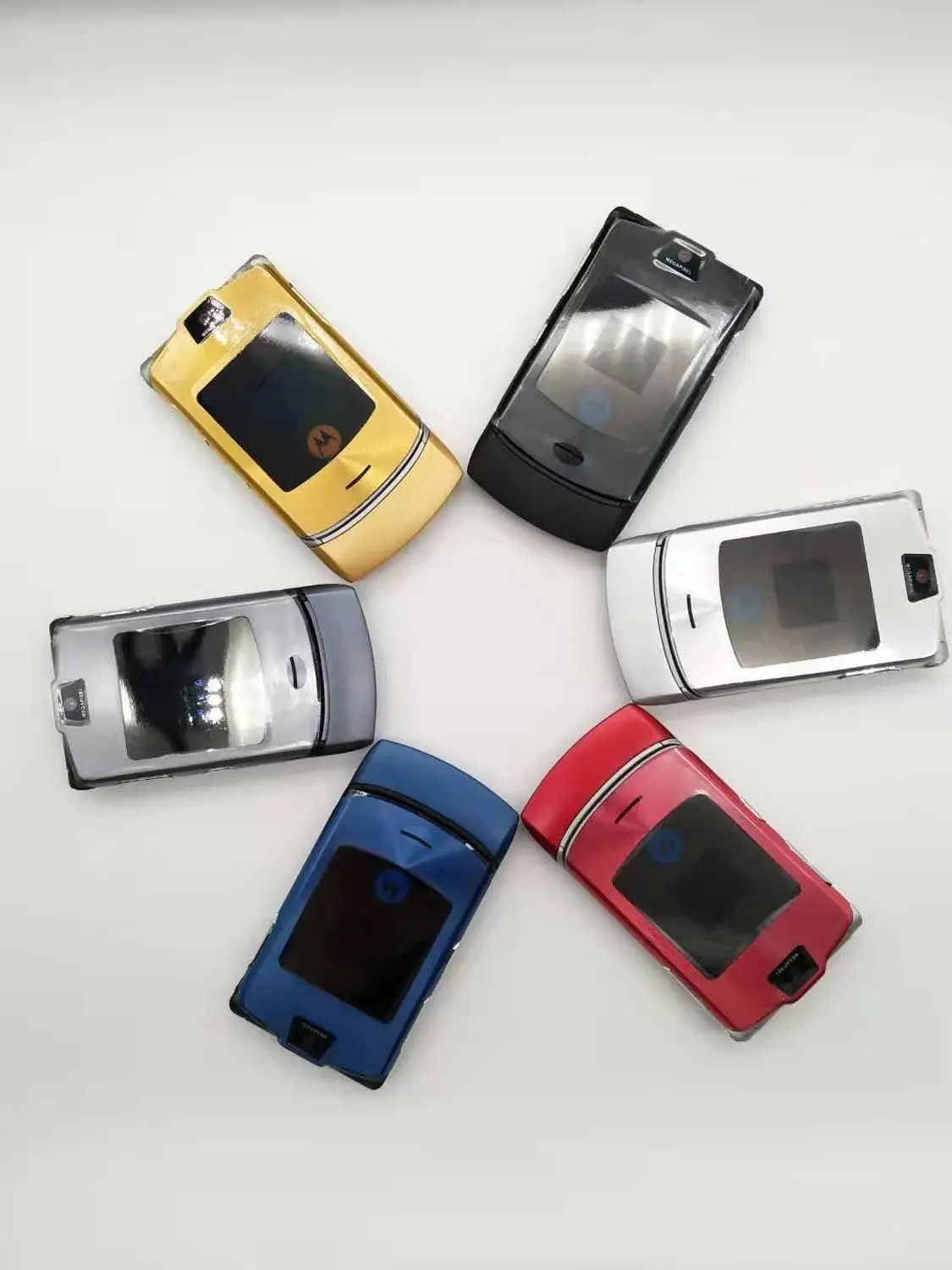 Motorola RAZR V3i разблокированный мобильный телефон GSM флип Bluetooth телефон один год гарантии