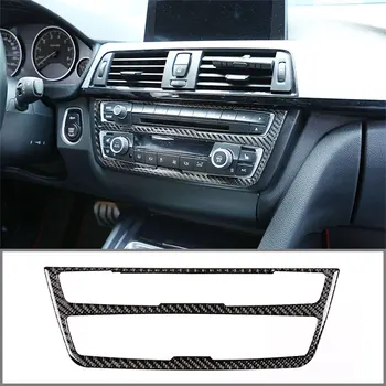 

For BMW 3 4 Series 2013-2019 Central Control Panel Real Carbon Fiber (Soft) Car Interior Modification Parts