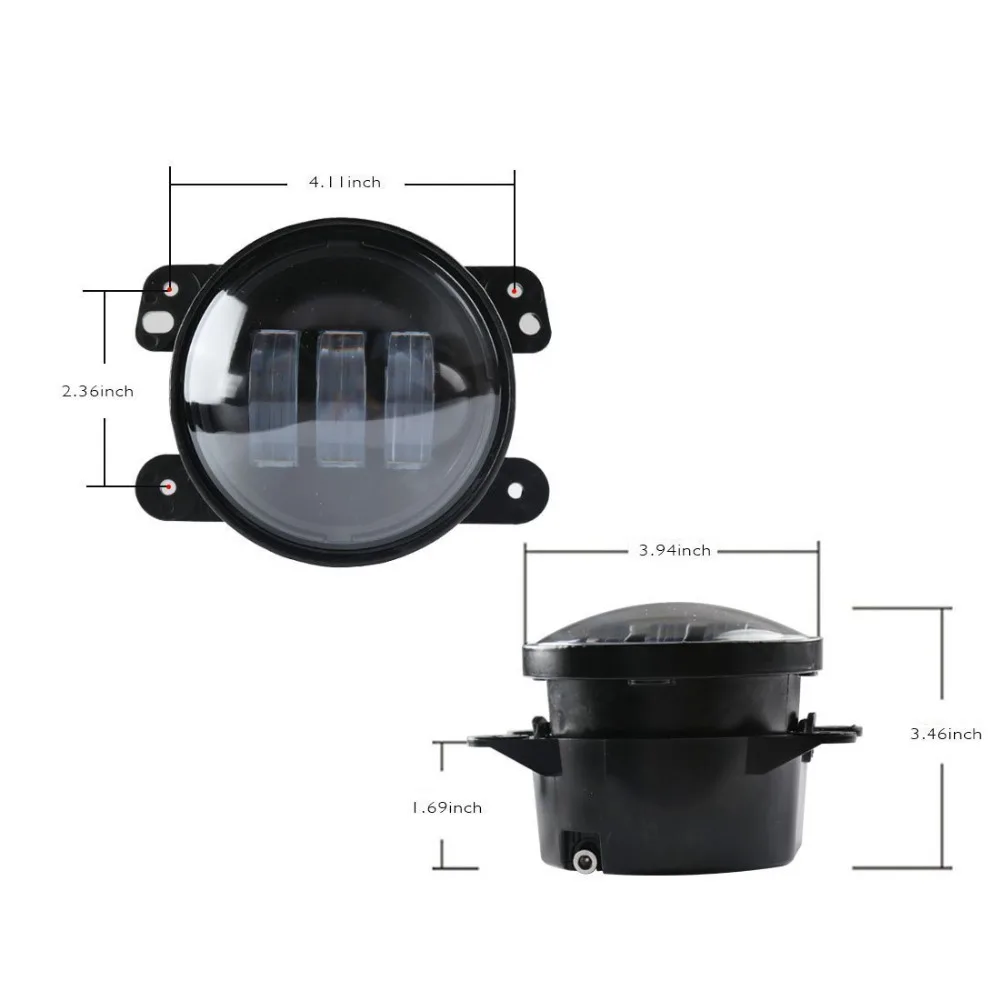 4inch LED fog light1