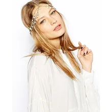 Материал-Для женщин в европейском и американском стиле Стиль повязка на голову аксессуары Подвеска ручной работы в этническом стиле-Стиль женские аксессуары для волос