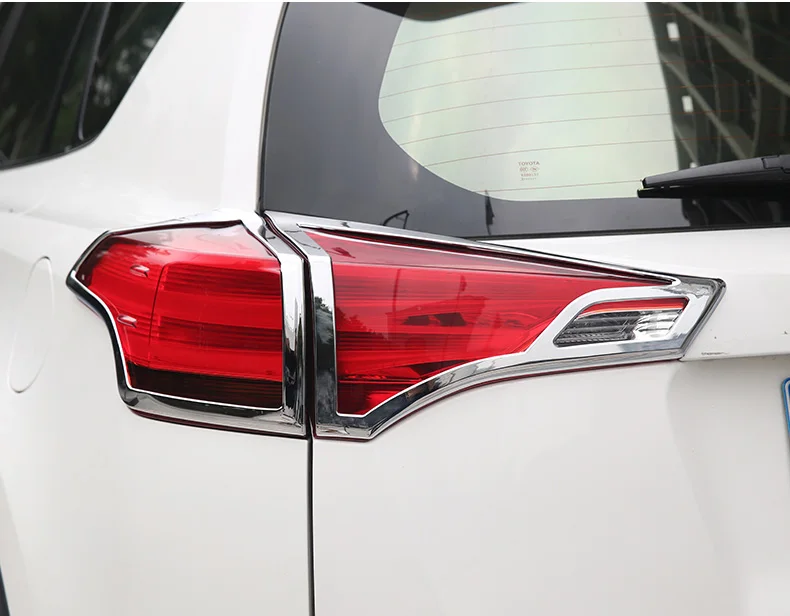 Lsrtw2017 для Toyota Rav4 заднего фар планки протектор Декоративные интерьерные аксессуары 2013
