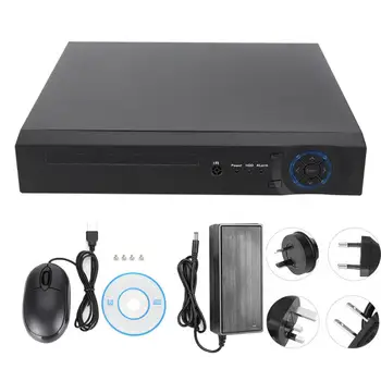 

4CH 1080P HD POE NVR H.265 Net-Harddisk Video Recorder for ONVIF 100-240V