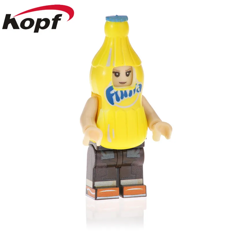 PG1303 20Pcs No Box 20 шт. горячая Распродажа Кристин молоко Хэнк Аллен напитки коллекция строительные блоки фигурки Обучающие подарки Детские игрушки PG1302 - Цвет: PG1303 20Pcs No Box