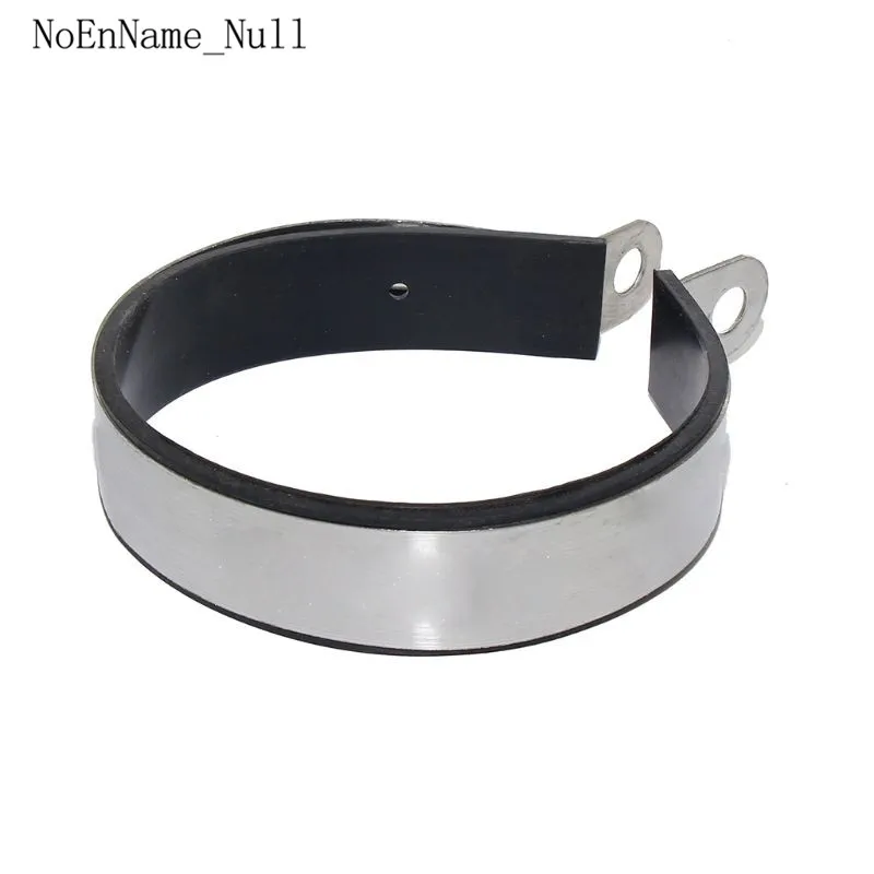 

Universal Motorcycle Exhaust Pipe Muffler Escape Project Carbon Fiber Holder Clamp Fixed Ring Support Bracket