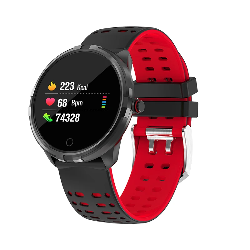 Новые X7 смарт-часы 4G Круглые Android часы телефон MTK6739 четырехъядерный умные часы мужские AMOLED relogio inteligente сердечный ритм звонок - Цвет: red