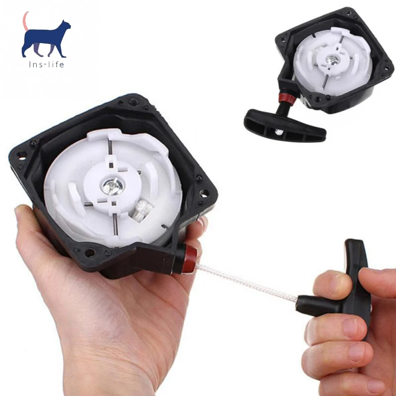 

Universal Pull Start Recoil Puller Brush Cutter Strimmer Assembly Lawn Mower Parts ABS High Quality Recoil Pull Start