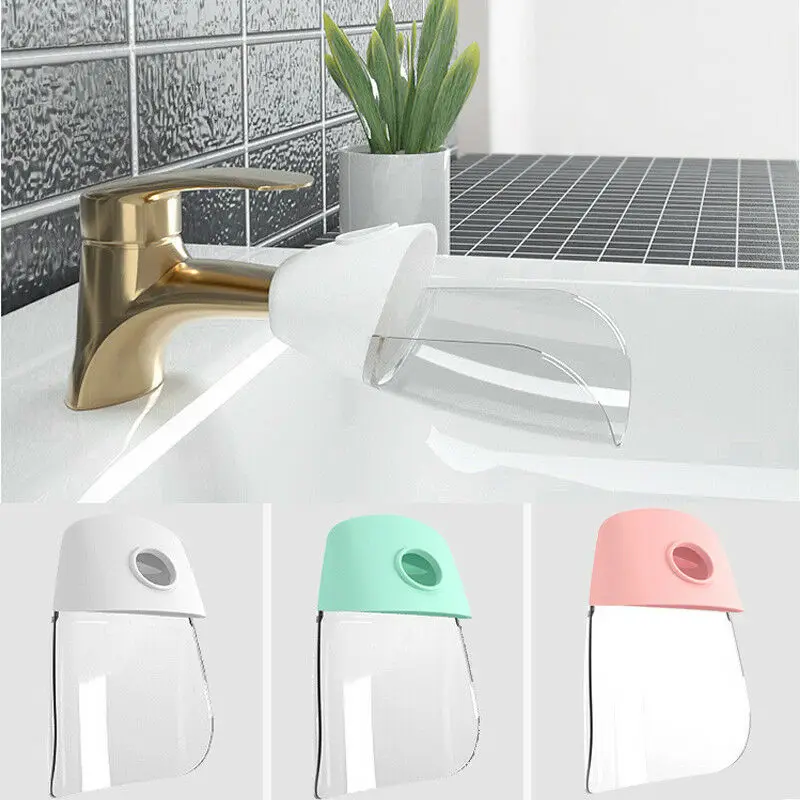 Kids Bathroom Safety Tap Faucet Extender Children Baby Animal crab frog UK sink