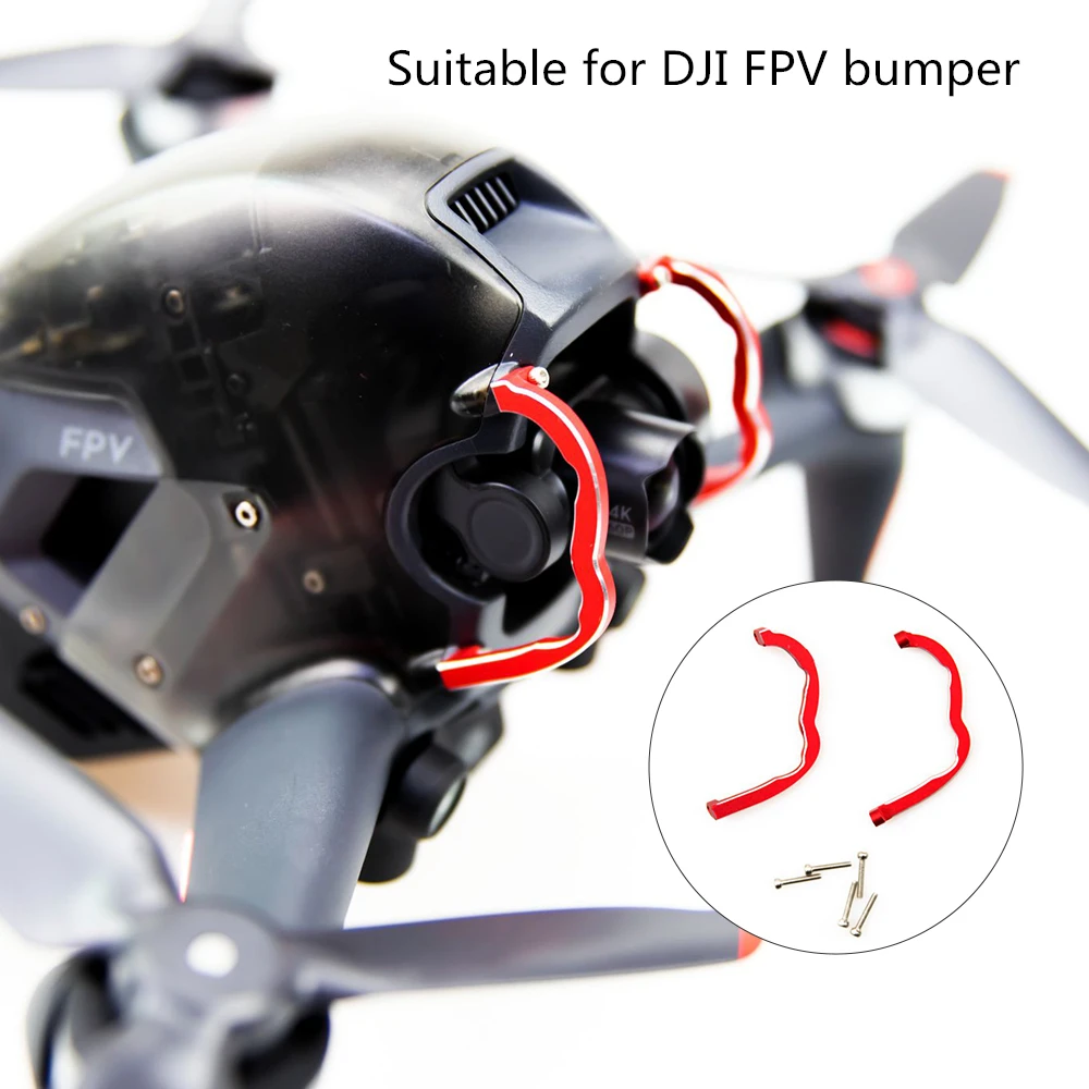 PROD 1005003341039725 Aluminum Alloy Drone Gimbal Bumper For DJI FPV
Combo B-Shape Gimbal Camera Protective Bumper Bars For DJI FPV Drone
Accessories