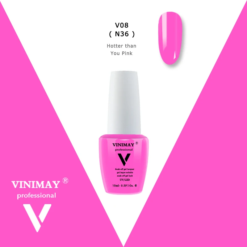 V08 VINIMAY Гель-лак для ногтей, новинка, 96 цветов, Гель-лак, Гель-лак для ногтей, набор праймеров, замачиваемый УФ-лак для ногтей, 15 мл - Цвет: V08