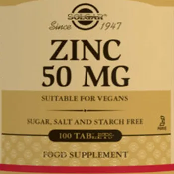 

Zinc 50mg 100 tabs,Anti oxidant, improve immunity