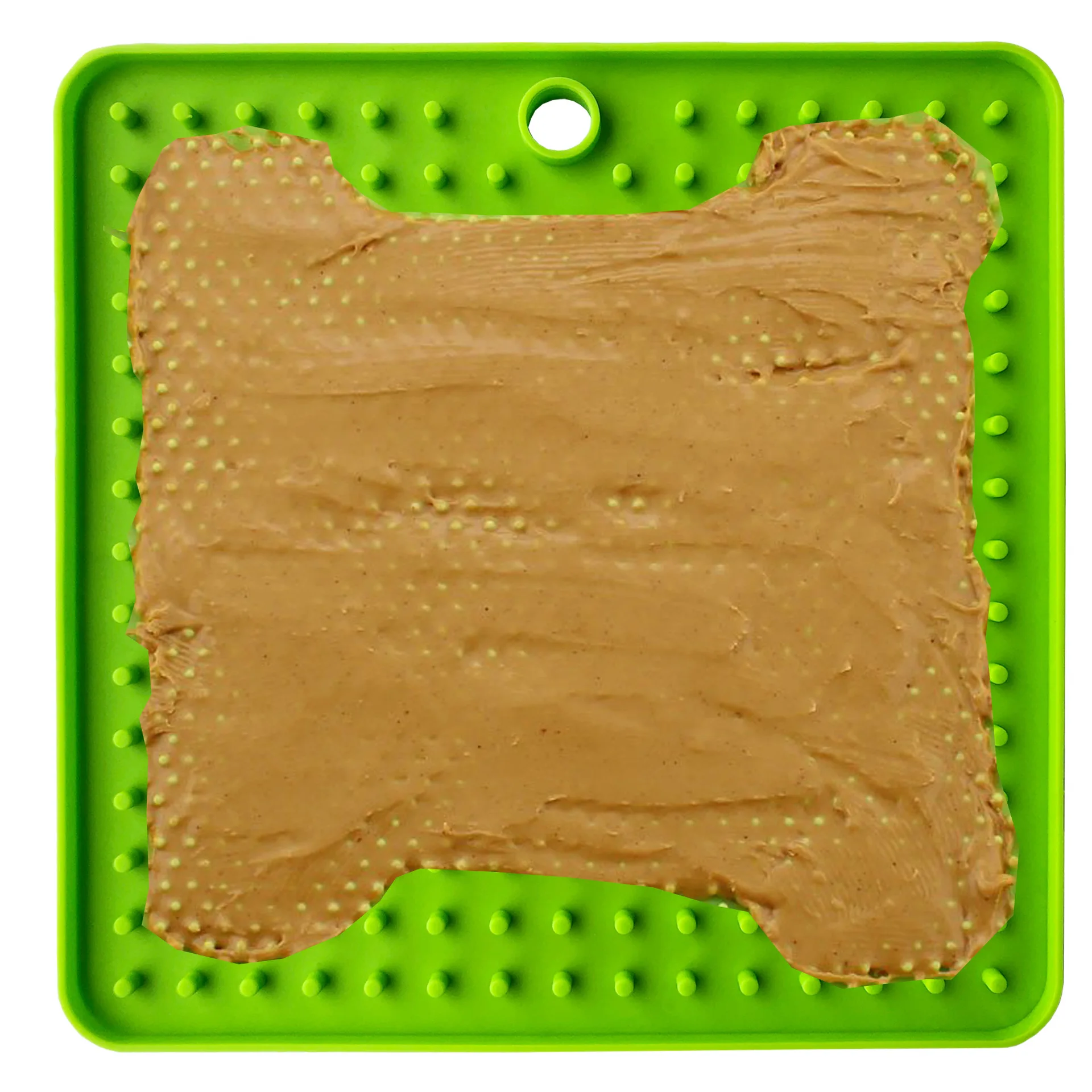 

Mat for Dog Feeding Silicone Pad Slow Feeder Food Bowl Dispensing Perfect for Treats Butter Yogurt Peanut Funny Pet Supplies