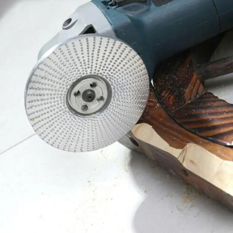 Abrasive Disc For Angle Grinder Tungsten Carbide Coating Bore Shaping Wood Angle Grinding Wheel Sanding Carving Rotary Tool