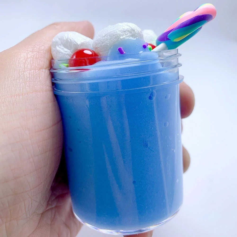 120 мл Новые DIY мягкие леденцы слизи игрушки для детей резиновые Лизун слизи антистрессовые игрушки динамический песок для сжимаемых игрушек ручная шпатлевка