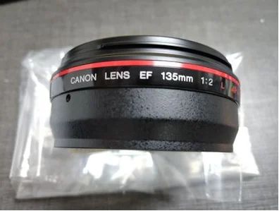 

New and suitable for Canon EF135 mm.1.2L red ring UV cartridge front ring front cartridge