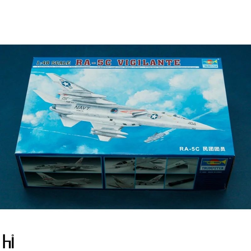 Trumpeter 1/48 02809 US RA-5C Vigilante Fighter Plane Airplane Plastic Assembly Model Building Kit Toy | Игрушки и хобби