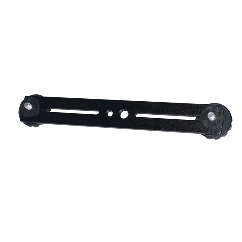  One-Line Flash Dual-Head Bracket Monitor Bracket Fill Light Cross Bar Dual Camera Light Stand Live 