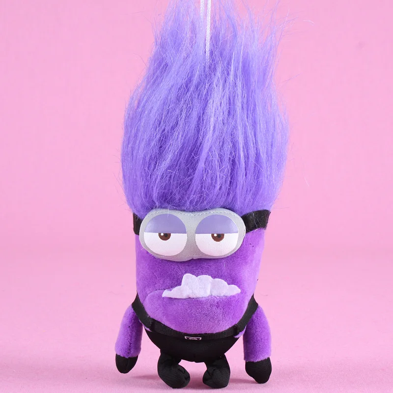Classic Figure Despicable Me 2 Minions Soft Plush Toys Kids Dolls 20cm Purple Minions Plush Toys Stuffed Toys Gift for Kids