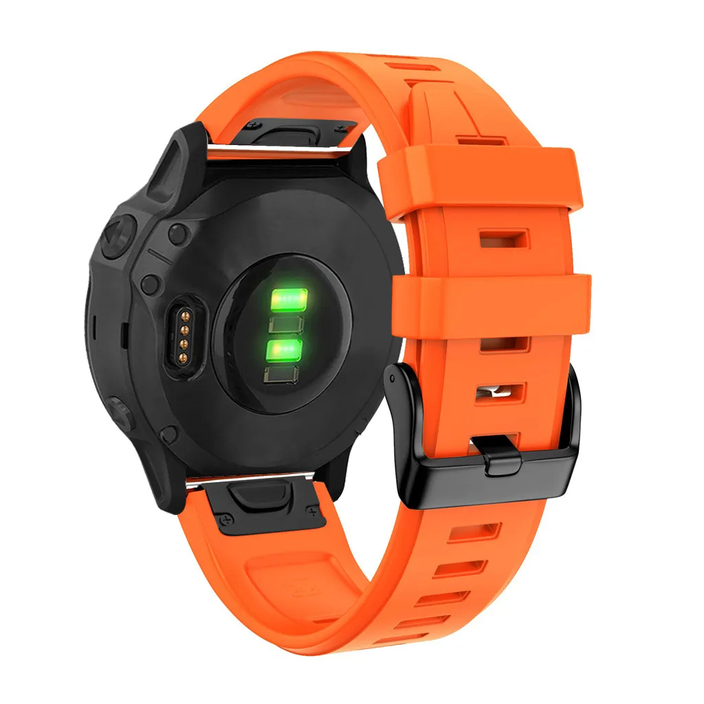 Силиконовый быстросъемный ремешок для наручных часов, браслет для Garmin fenix 6 S/6 Spro, браслет для наручных часов, 11 цветов, 19Nov08