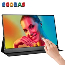 15,6-дюймовый портативный монитор сенсорный экран IPS 1080P HDR игровой монитор USB C HDMI-совместимость для переключателя смартфона ноутбука PS4 XBOX 15,6-дюймовый портативный монитор сенсорный экран IPS 1080P HDR игровой монитор USB C HDMI-совместимость для переключателя смартфона ноутбука PS4 XBOX