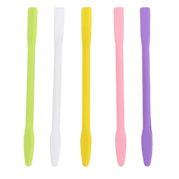 

1Pc Portable Silicone Mask Stirring Rod Stir Stick Multi-purpose DIY Silicone Facial Mask Stiring Rods Home Trip Use Makeup Tool