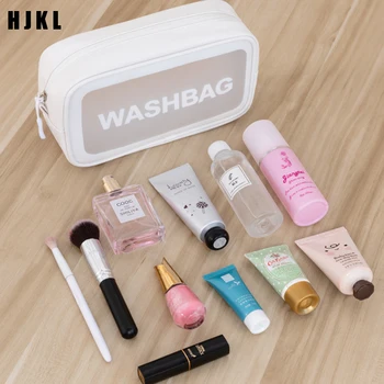 

HJKL Travel Makeup Bag Organizer Case Necessaries Make Up Wash Toiletry Bags Women Men Large Waterproof Toiletries Cosmetic Bag