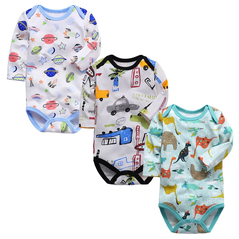 Одежда для маленьких мальчиков; комбинезон для новорожденных с длинными рукавами; одежда для маленьких девочек 3, 6, 9, 12, 18, 24 месяцев - Цвет: Лаванда