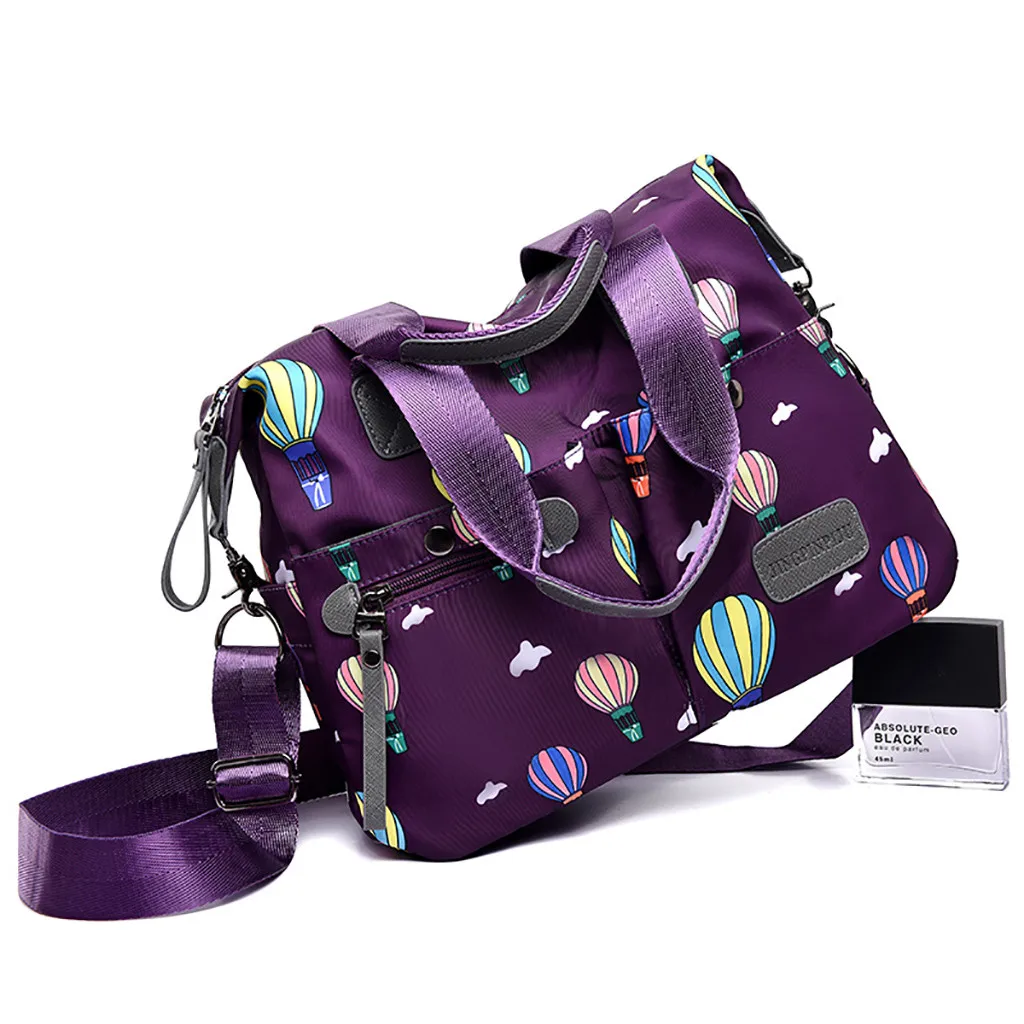 Модная Водонепроницаемая тканевая Студенческая сумка, женские сумки через плечо, повседневная сумка-клатч с клапаном, многопользовательская сумка, дорожная сумка на плечо для пары