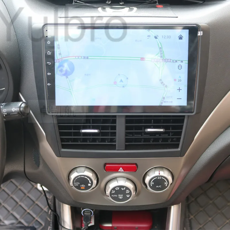 

Yulbro quad core android car dvd multimedia player for Subaru Forestor 2008-2012 with radio bluetooth gps navigation IPS screen