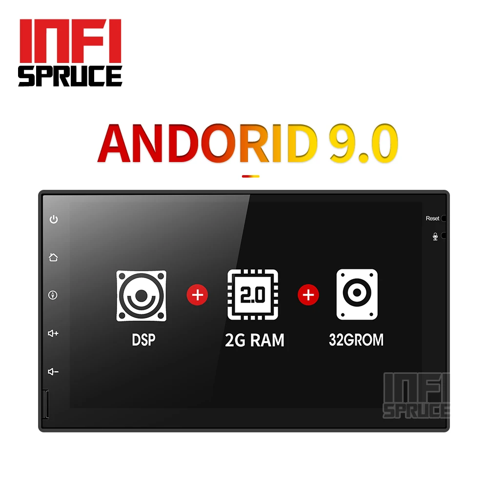 32G PX30 android 9 0 универсальный автомобильный dvd для Nissan VW hyundai Toyota 2 din gps умное радио