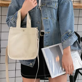 

Canvas Shopping Bag Women Ladies Fashion Leisure Handbag Eco Shopper Bag Shoulder Cotton Bags Bolsas Ecologicas Reutilizables