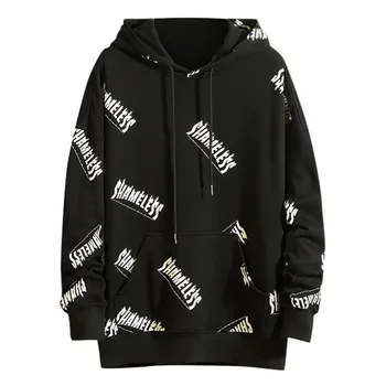 

2020 hooded shirt sweatshirt Men's Autumn Winter Casual Long Sleeved Hooded Sweater Tops Blouse Knit Sweatshirt