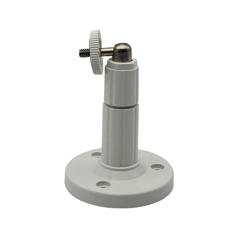 OwlCat Mini CCTV Camera Bracket Stand for Security Surveillance Bullet Indoor Outdoor Cam Ceiling Wall Mount Aram Plastic White