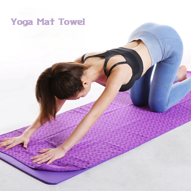 Useful Stonger Water and Sweat Absorption Non Slip Cotton Yoga Mat