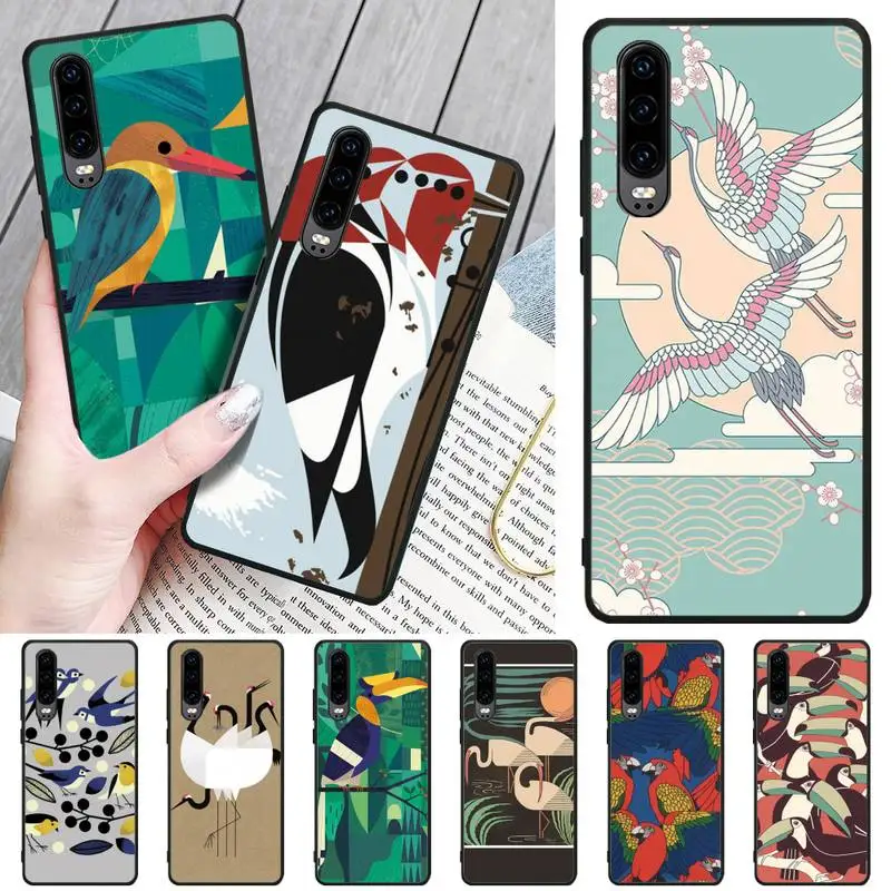 

FFboost Bird cartoon case coque fundas etui for xiaomi note max mi 3 7 8 9se Redmi 7 7a 8 8t 10 pro lite cases cover
