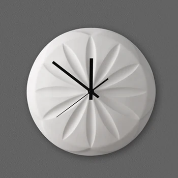 

Ceramic Beautiful Wall Clock Pink 14 Inch 3d Modern Wall Clocks Relogio De Parede Clock Home Home Decoration Accessories B50