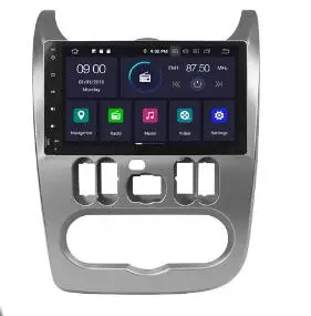 

4G Modem Android9.0 8 core 9inch Radio Android Car GPS for Renault Logan I Sandero Lada Lergus Dacia Duster silver colour