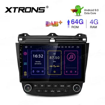 

10.1" Android 9.0 Pie OS Car Multimedia GPS Radio for Honda Accord 2002-2007 with Air Conditioning Information Display Support