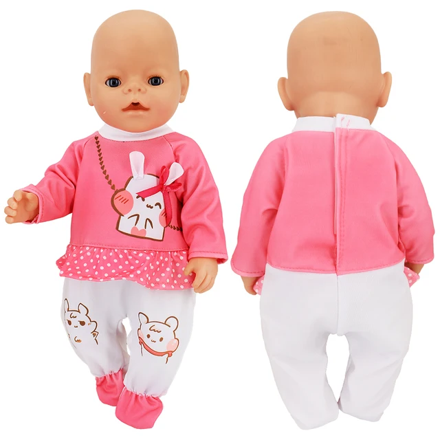 16-18 inch Doll Clothes Accessories Include Dress,Romper,Outfits and Hats fit 43cm Newborn Baby Zapf Doll, Nenuco Dolls Clothing 18-56