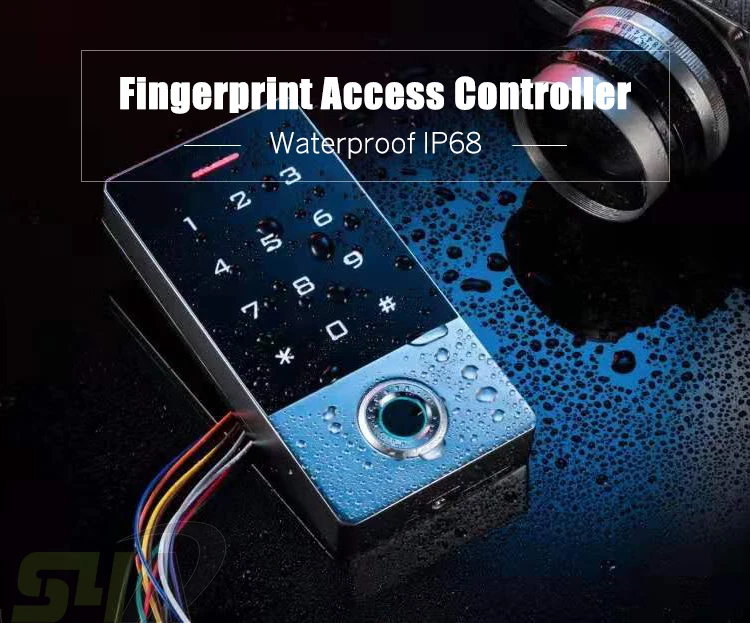 IP68 водонепроницаемая система контроля доступа по отпечаткам пальцев Rfid Контроль доступа Лер Wiegand 26 считыватель отпечатков пальцев антивандальный Открыватель двери