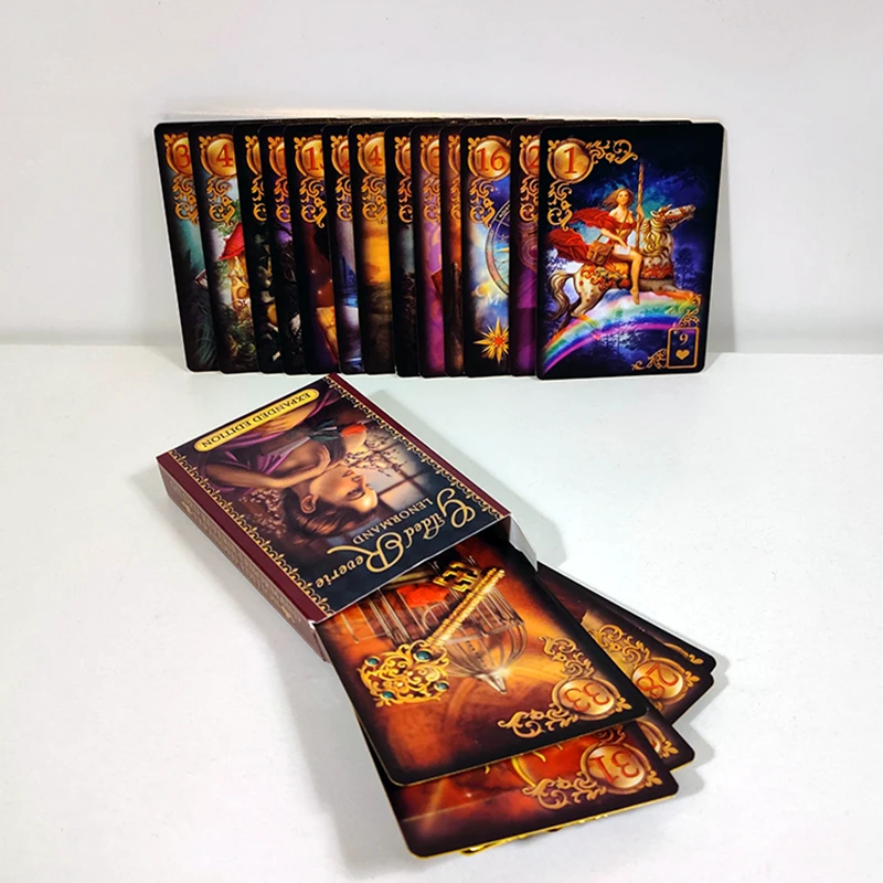47 шт. карты Tarot Oracle Read Fate Lenormand Mysterious Fortune Tarot Card Deck настольная игра для гадания игральные карты игры