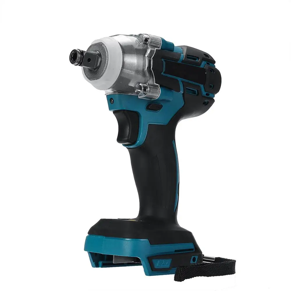 

PRACMANU 18V Electric Brushless Impact Wrench Rechargeable 1/2 Socket Wrench Power Tool Cordless Without Battery&accessories