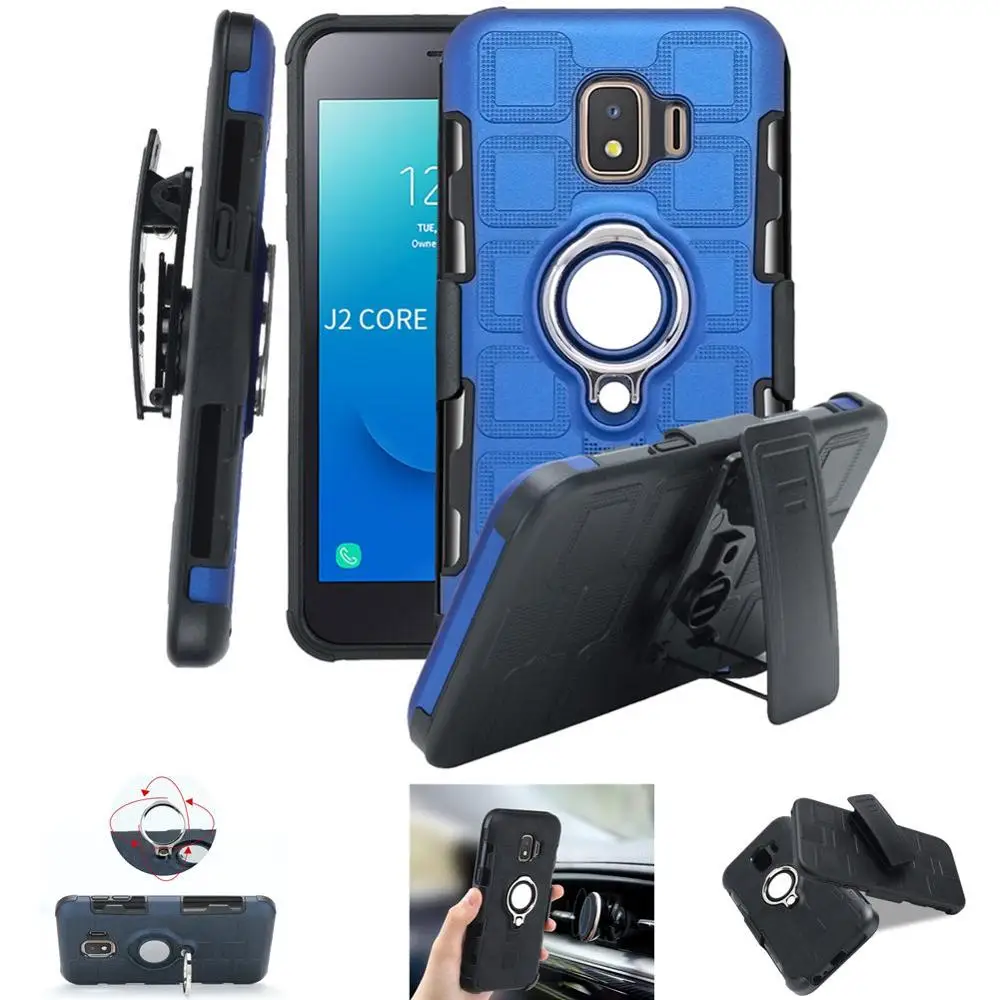 Чехол с поворотным зажимом для ремня Samsung Galaxy J2 J4 Core J260F J260 SM-J260 чехол J4CORE Магнитный
