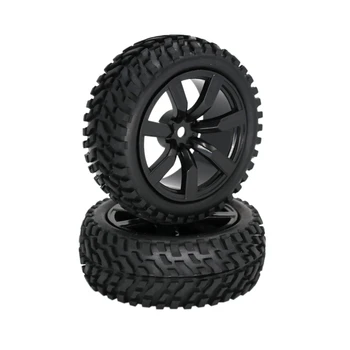 

FULL-75Mm 1 / 16 Rubber Remote Control Flat Sports Car Pull Tire Racing Drift Tire Model RC Racing Car Accessories Component