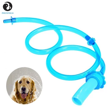 

PET RINSER Pet Bathing Tool Universal Joint Hose Bath Tub Scrubber Indoor Outdoor Washing for Dog Cat