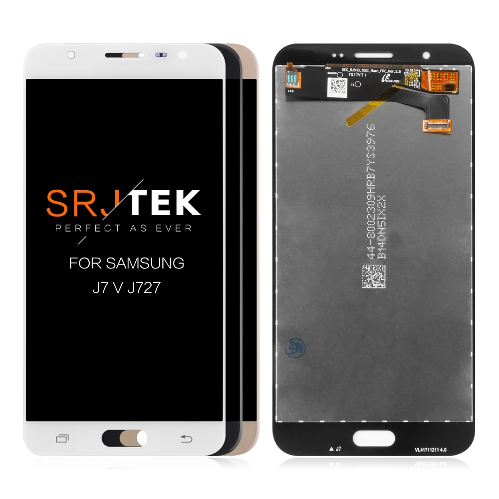 ЖК-дисплей IPS/TFT 5 для Samsung Galaxy J7 V 2017 J727 сенсорный дигитайзер замена стекла J727A J727T
