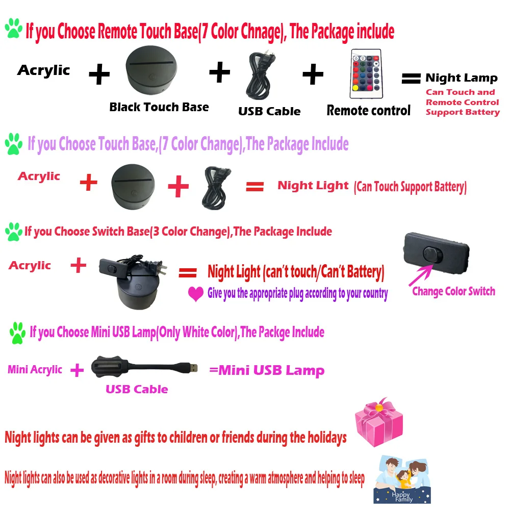 Star Wars Lamp Death Star Theme 3D Lamp R2D2 BB-8 Darth Vader Knight LED Baby Table NIGHT LIGHT Car - 32846081584