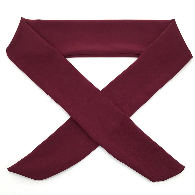 땀을 흡수하고 편안하고 트렌디한 Cotton Tie Back Headbands