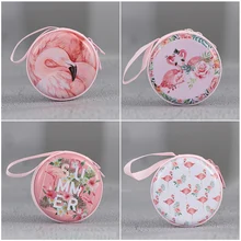 Фламинго SD чехол-держатель для хранения переноски Жесткий Чехол Коробка для наушников наушники-вкладыши карта памяти сумка для хранения