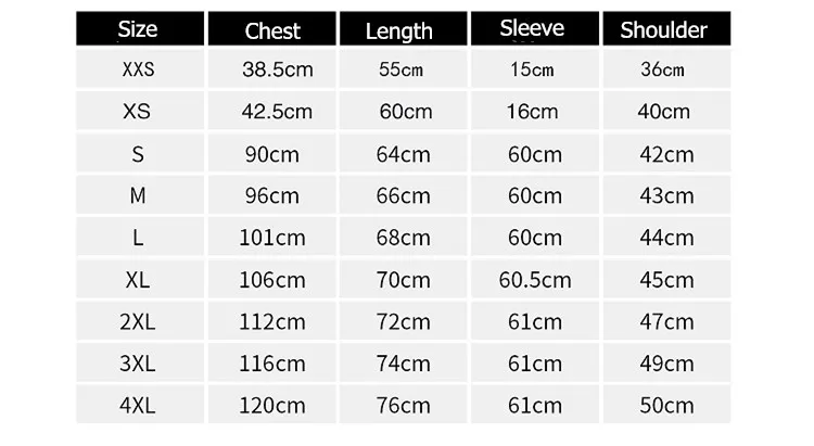 4XL Size